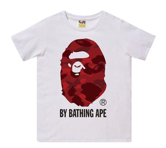 BAPE Camo by Bathing Ape White/Red Tee