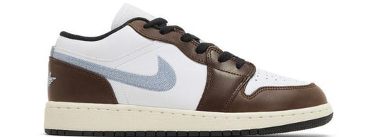 Jordan 1 Low Mocha Blue Grey GS (Used)