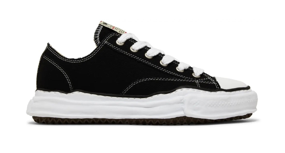 Maison Mihara Peterson Canvas Low Black (Used)