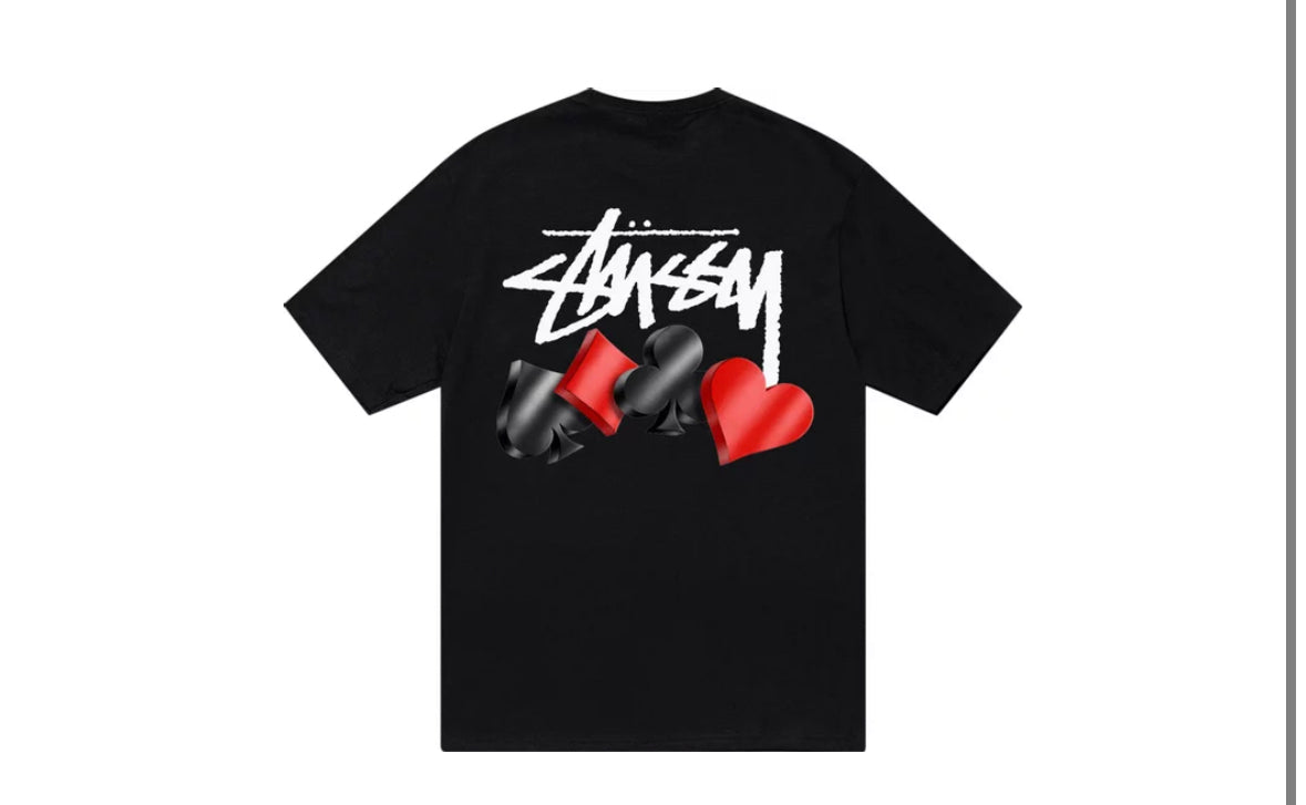 Stussy Suits Black Tee