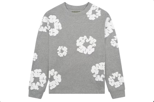 Denim Tears Long Sleeve Grey