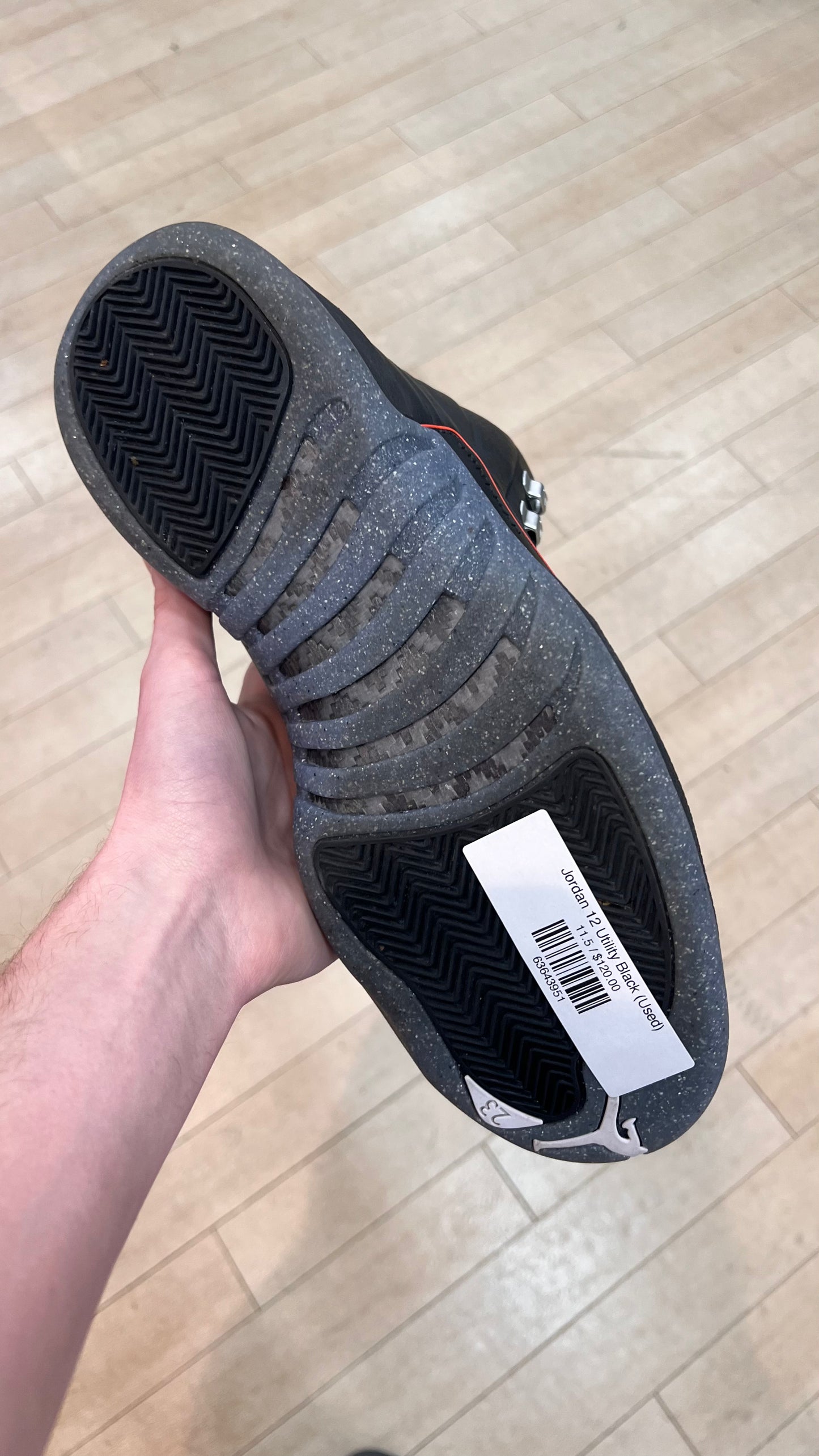 Jordan 12 Utility Black (Used)