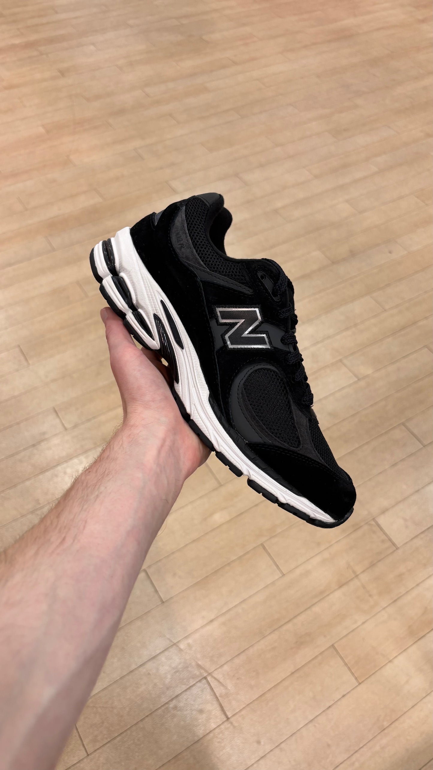 New Balance 2002R Black Gunmetal (Used)