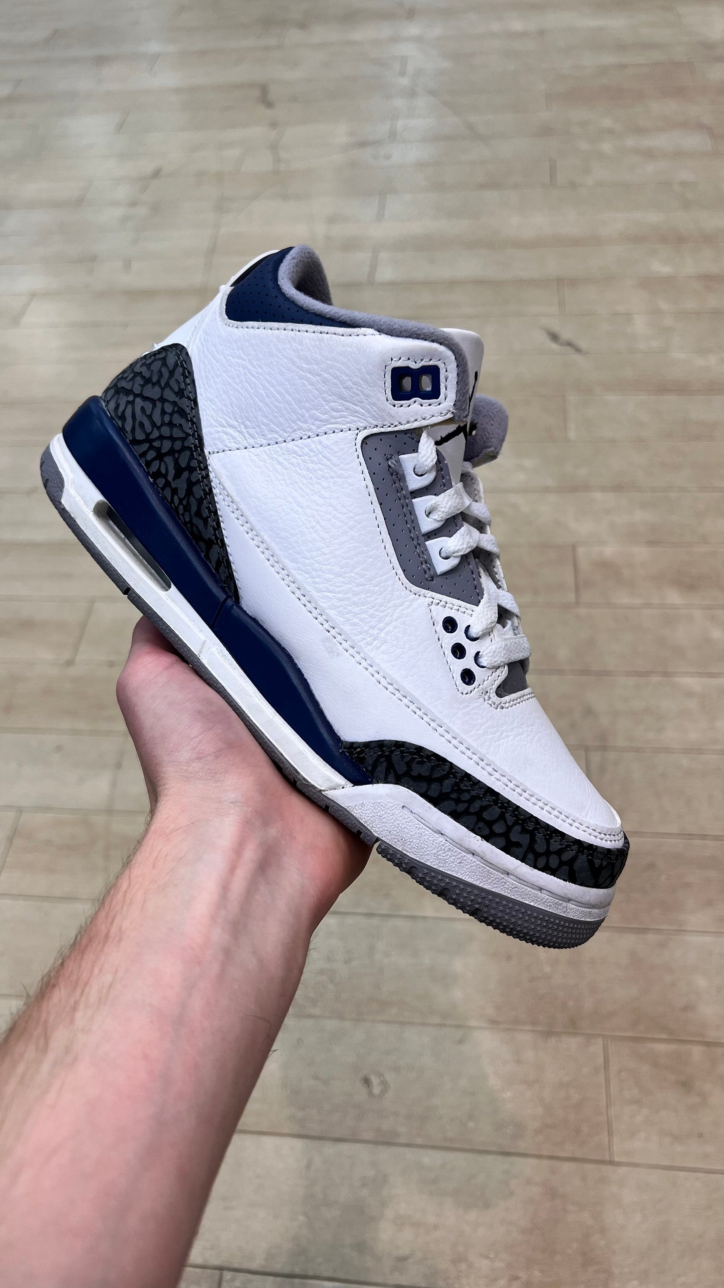 Jordan 3 Midnight Navy GS (Used)