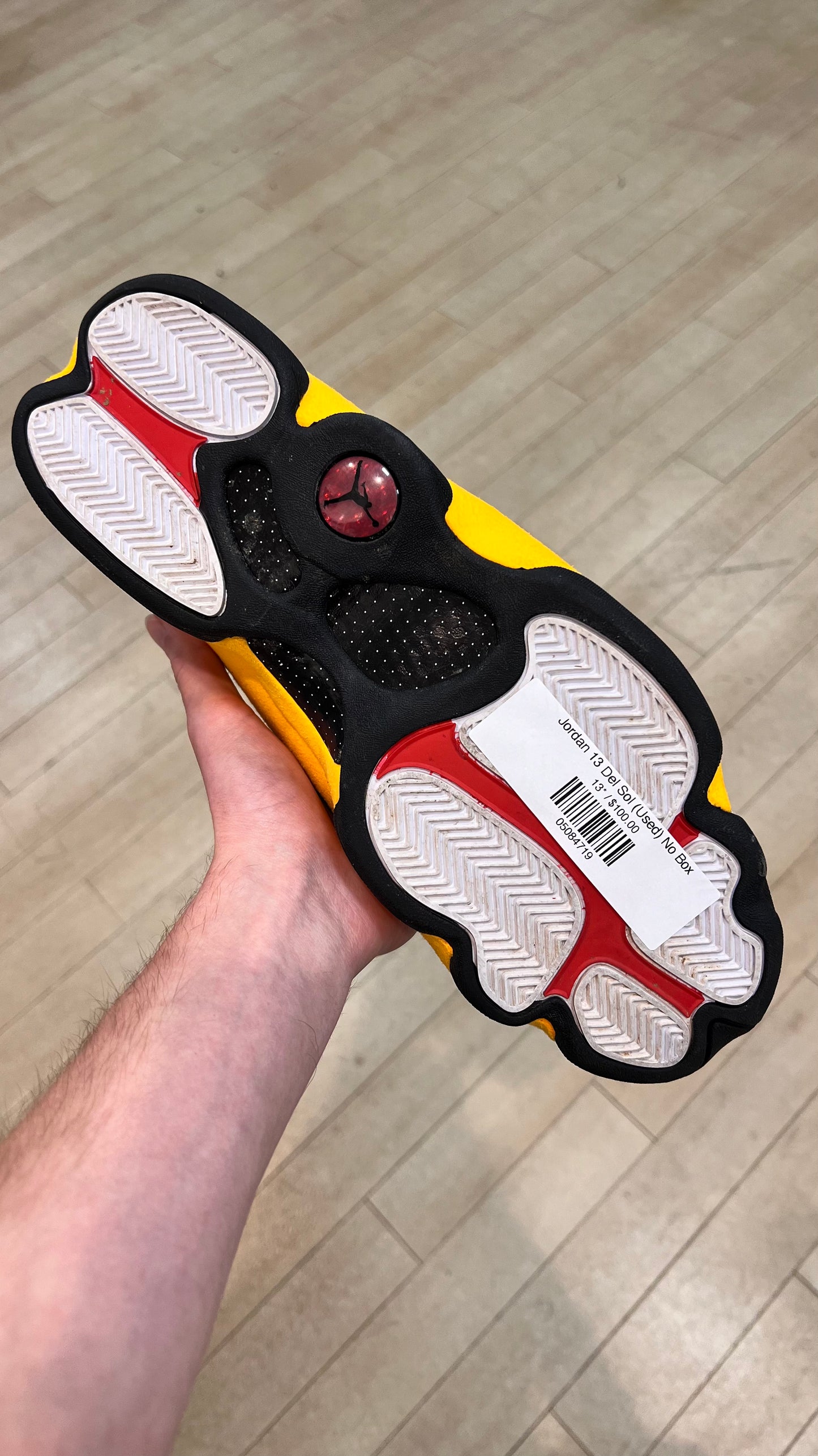 Jordan 13 Del Sol (Used) No Box