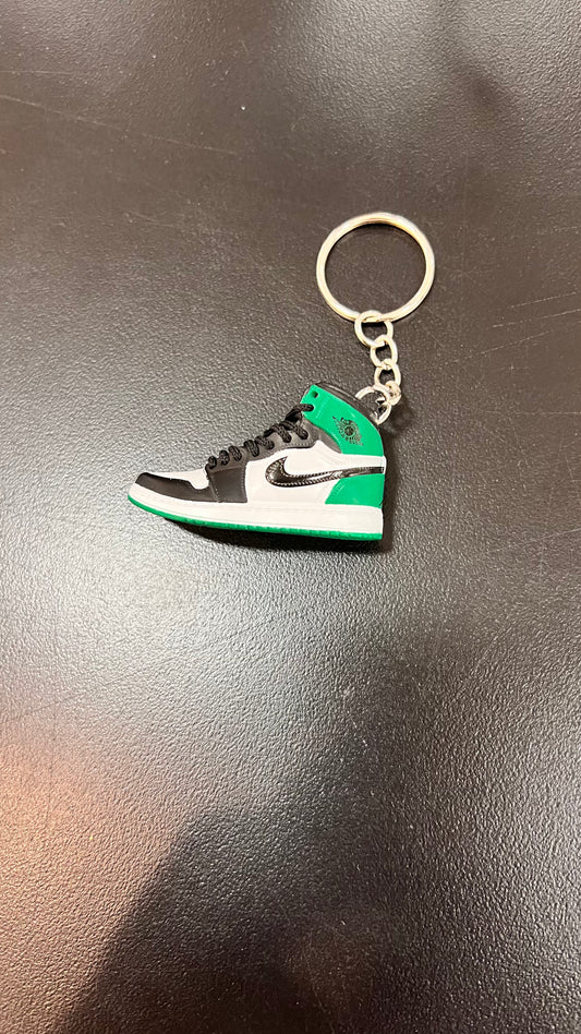 Green Jordan 1 Keychain