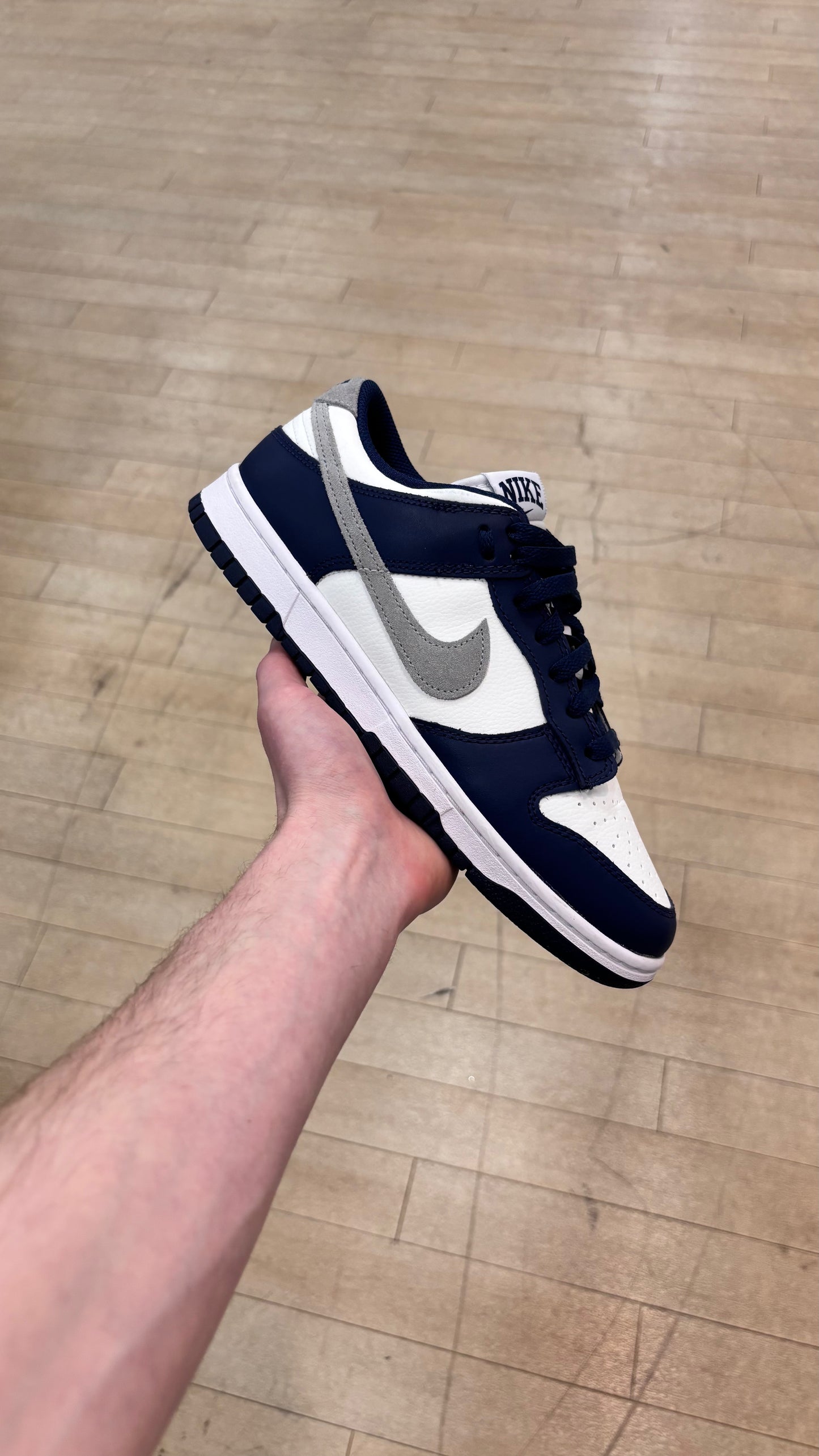 Nike Dunk Low Midnight Navy Smoke Grey (Used)