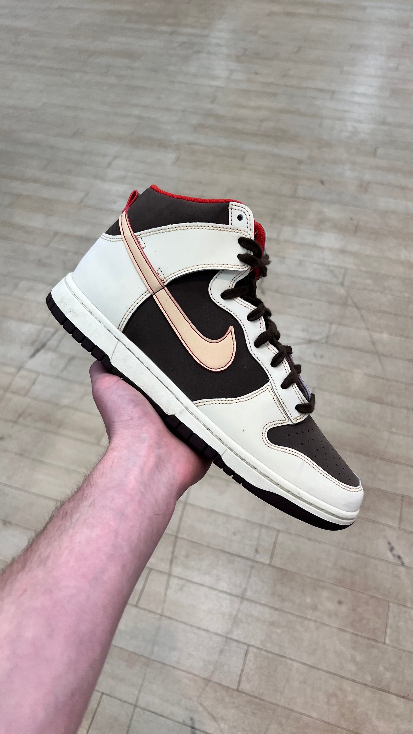 Nike Dunk High Barque Brown (Used)