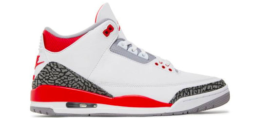 Jordan 3 Fire Red (Used, No Box)