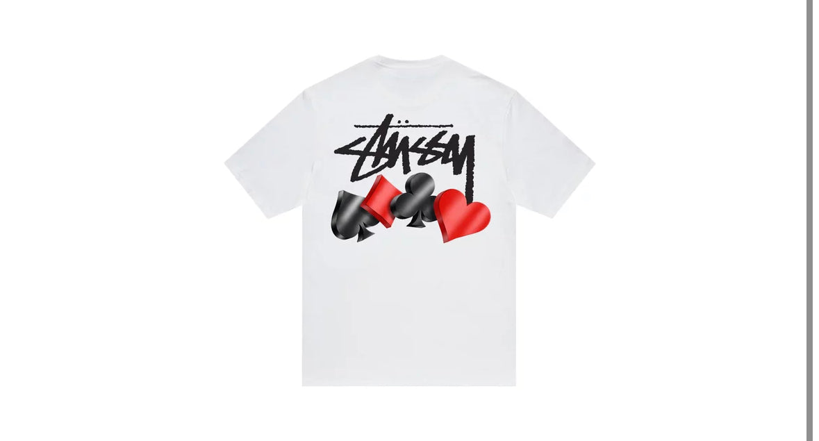 Stussy Suits White Tee