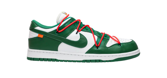 Off White x Nike Dunk Low Pine Green (Used)