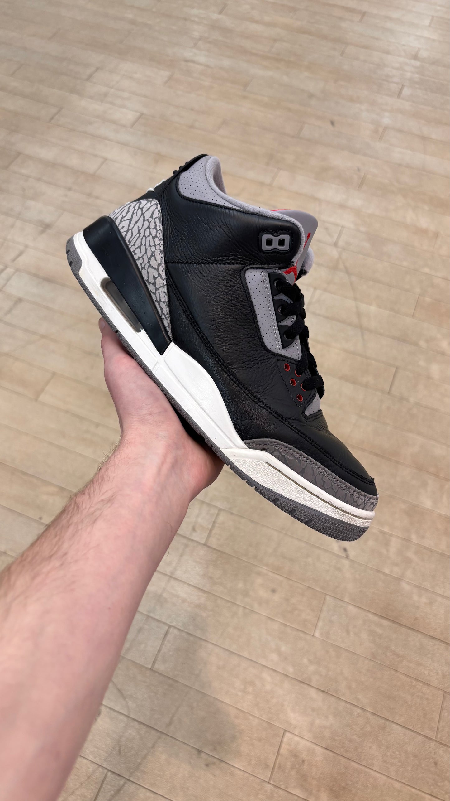Jordan 3 Black Cement (Used)