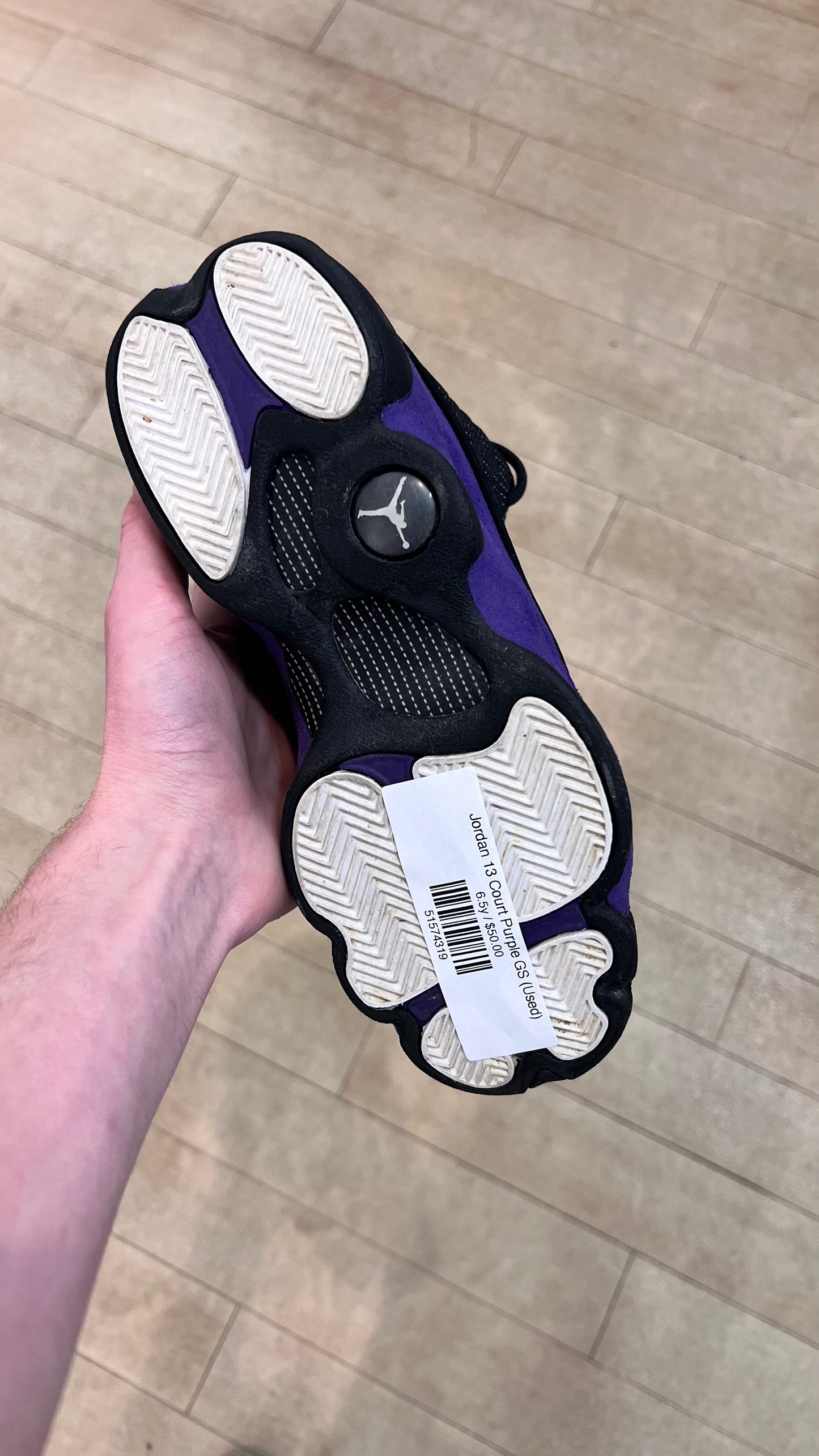 Jordan 13 Court Purple GS (Used)