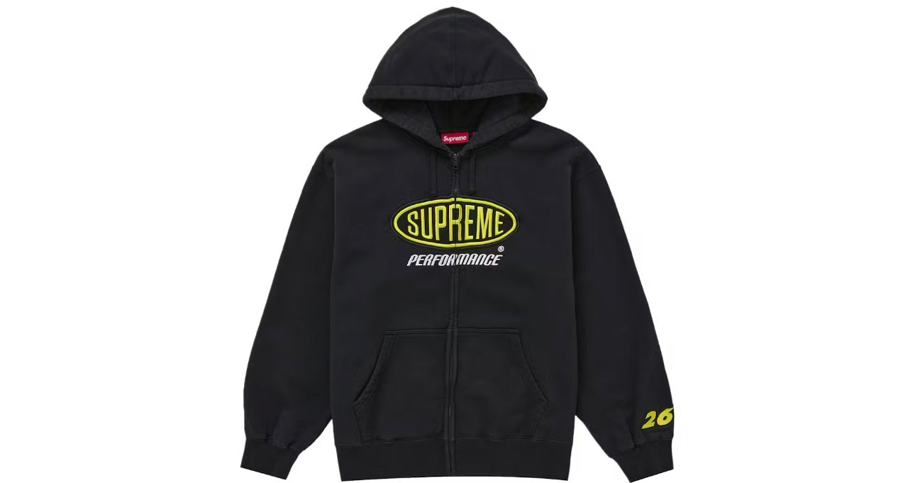 Supreme Performance Zip Up Hooded Sweatshirt