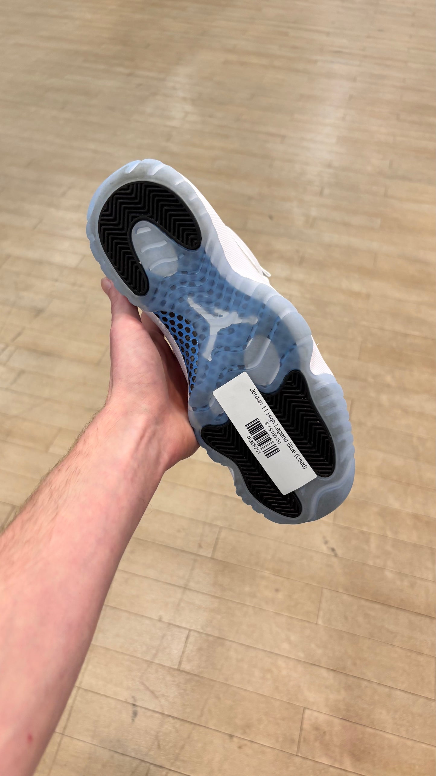 Jordan 11 High Legend Blue (Used)