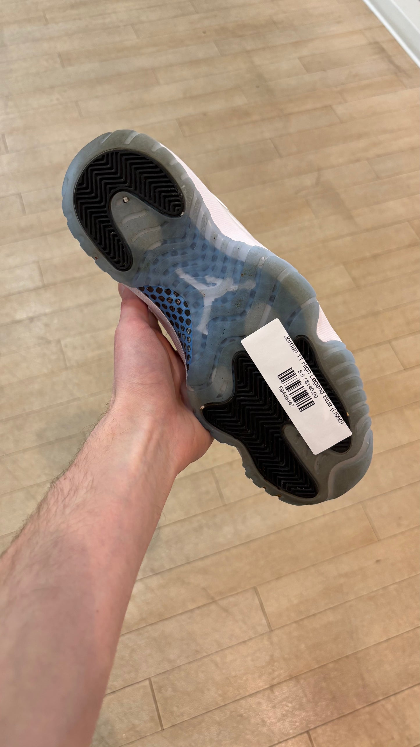 Jordan 11 High Legend Blue (Used)