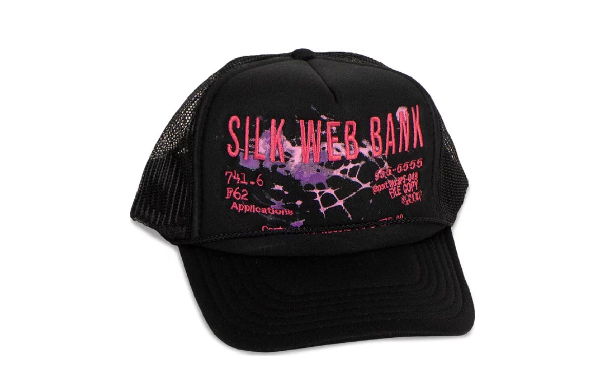 Sp5der x Young Thug Trucker Hat Black