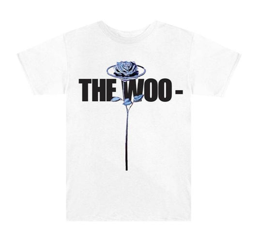 Vlone X Pop Smoke The Woo T-Shirt White