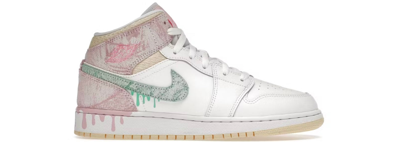 Jordan 1 Mid Paint Drop GS