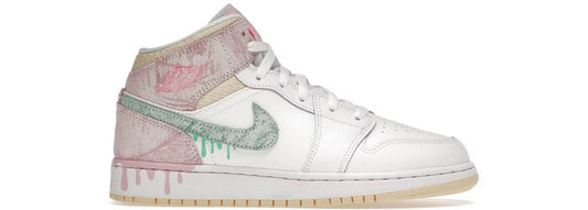 Jordan 1 Mid Paint Drop GS