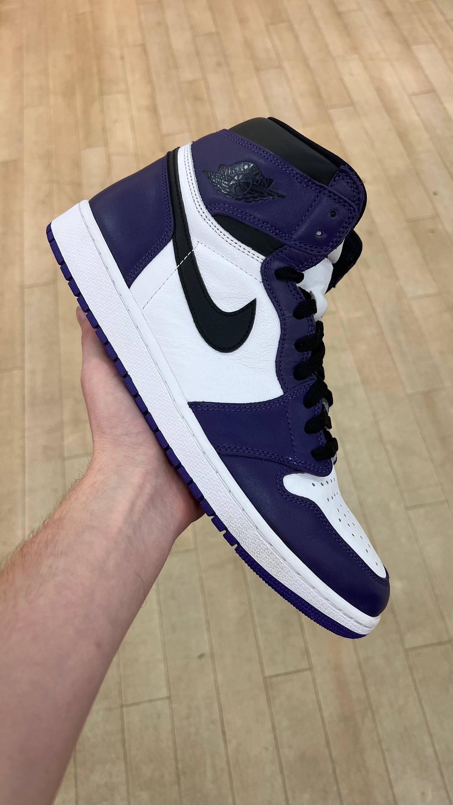 Jordan 1 High Court Purple 2.0 (Used)