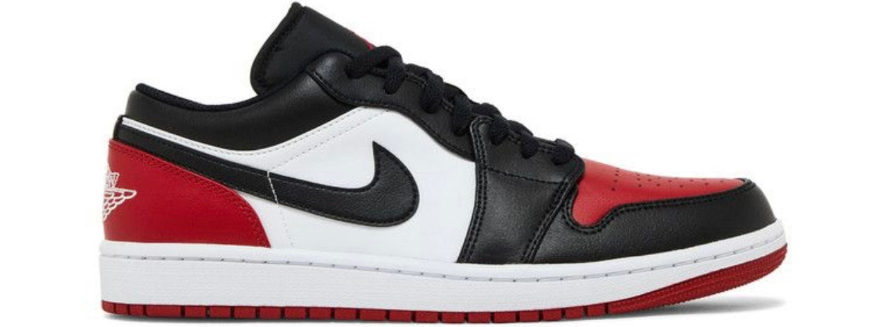 Jordan 1 Low Bred Toe 2.0 (Used)