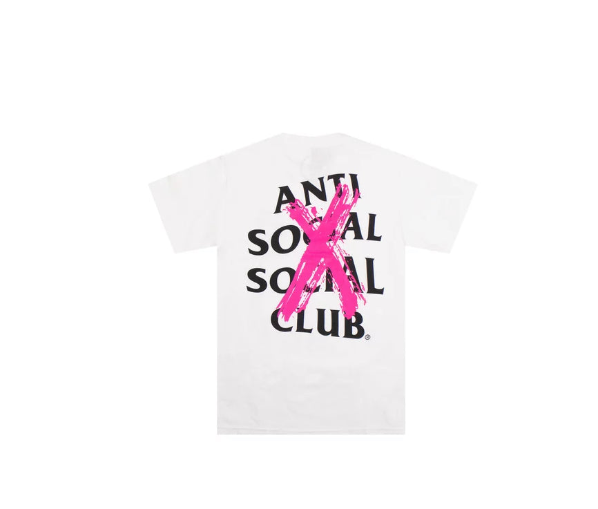 Anti Social Social Club Cancelled White T-Shirt