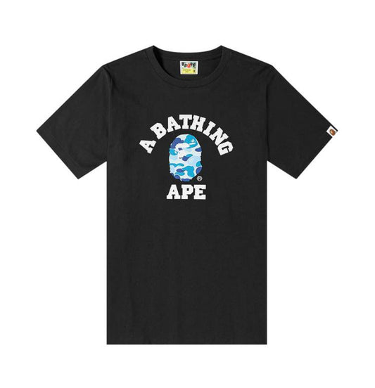 Bape ABC Camo College Tee Black/Blue