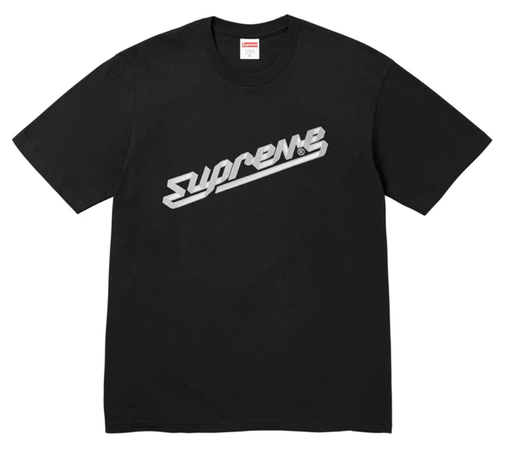 Supreme Banner Tee Black