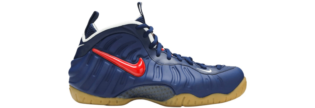 Air Foamposite Pro Blue Void University Red (Used)