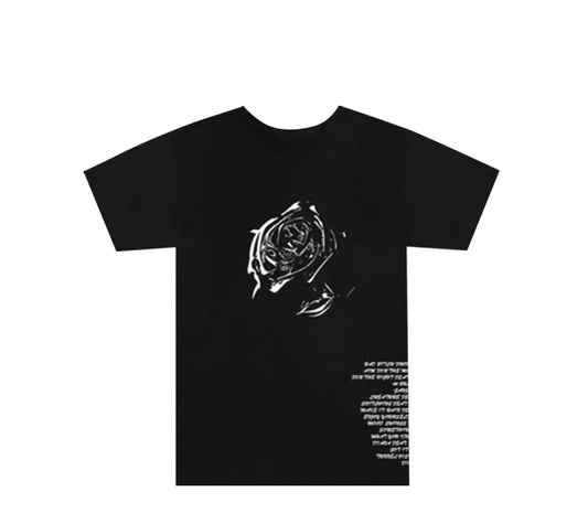 Vlone x Pop Smoke Track List Black Tee