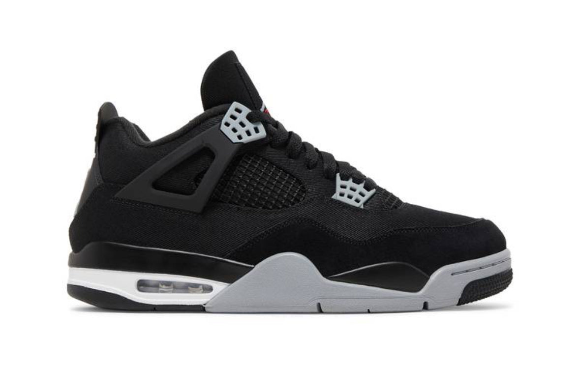 Jordan 4 Black Canvas (Used)