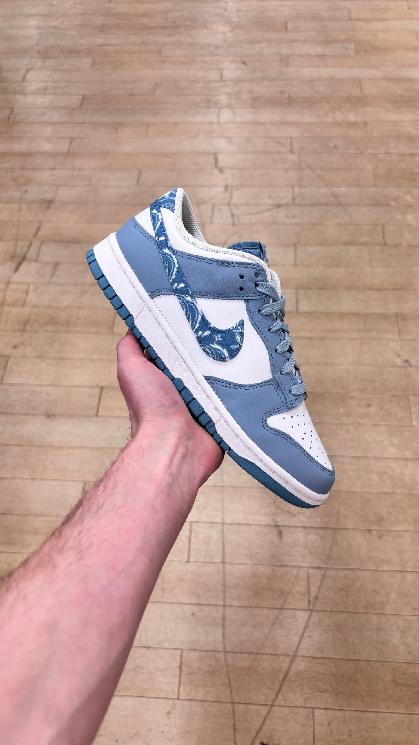 Nike Dunk Low Essential Paisley Worn Blue W (Used)