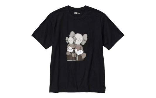 KAWS x Uniqlo UT Short Sleeve Black Tee