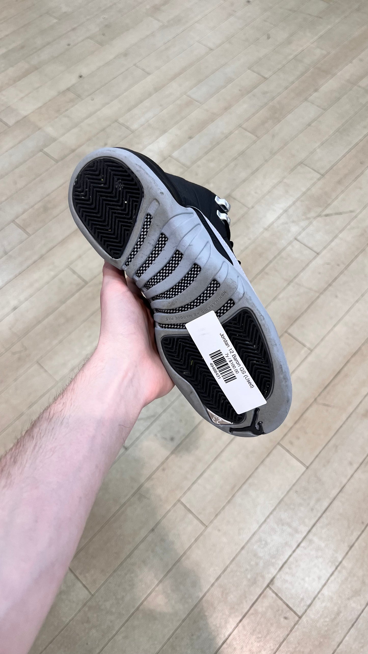 Jordan 12 Baron GS (Used)