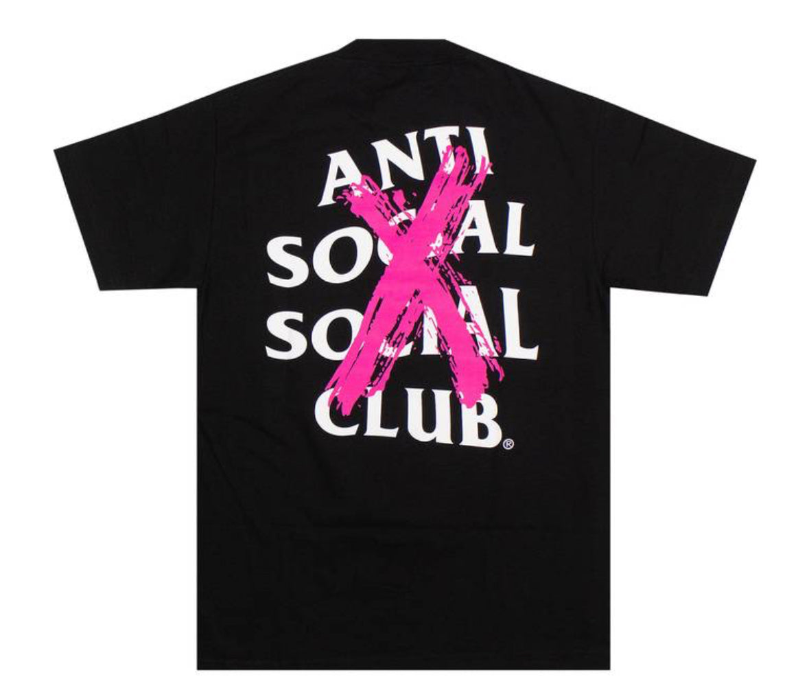 Anti Social Social Club Cancelled Black T-Shirt