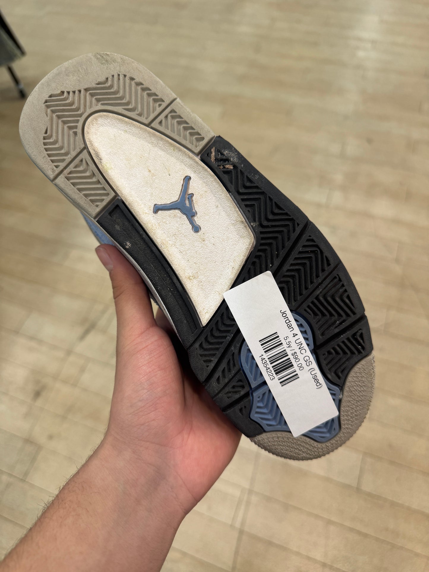 Jordan 4 UNC GS (Used)