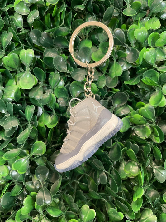 Jordan 11 Cool Grey Keychain