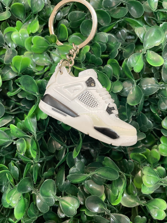 Jordan 4 Military Black Keychain