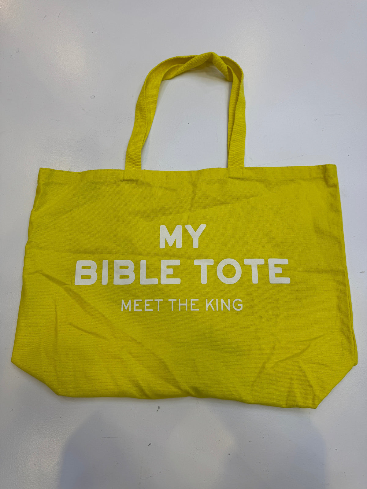 MTK My Bible Tote Bag Yellow