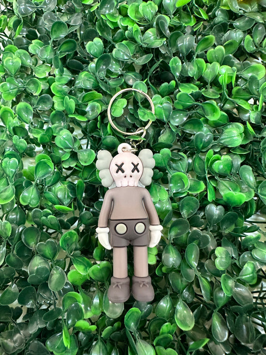 Kaws Small Grey Keychain