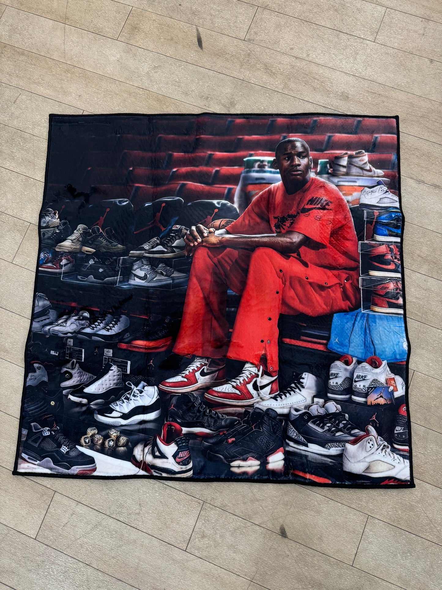 Jordan With Shoes Rug