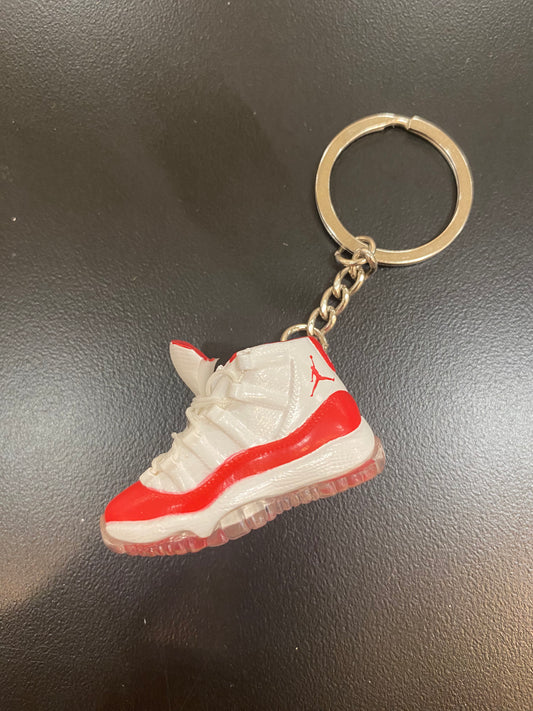 Jordan 11 Cherry Keychain