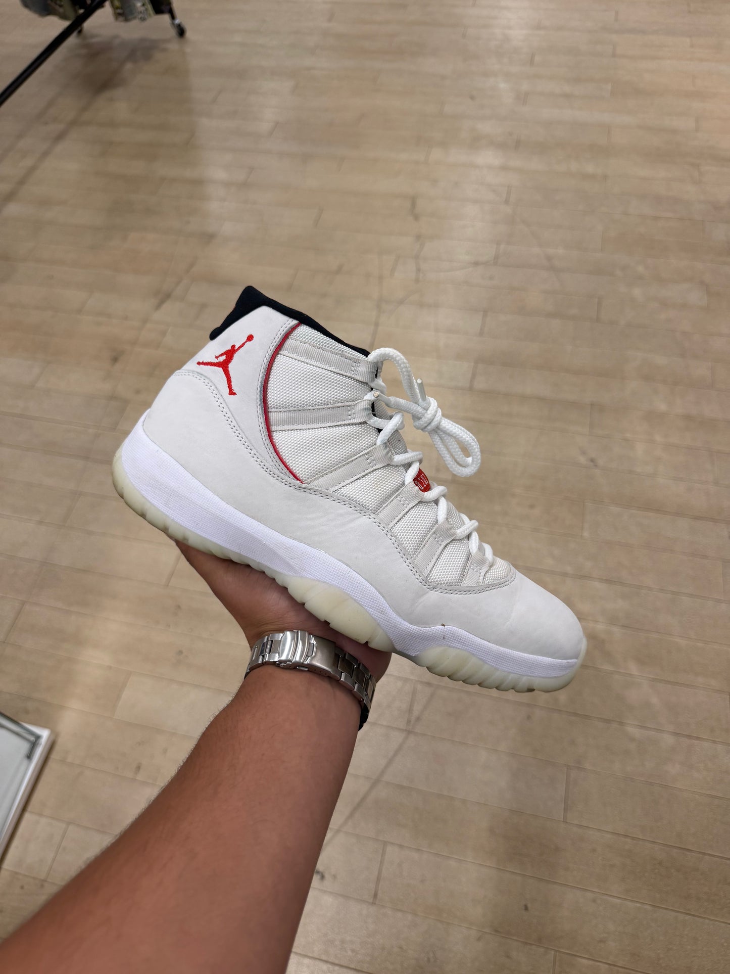 Jordan 11 High Platinum Tint (Used)