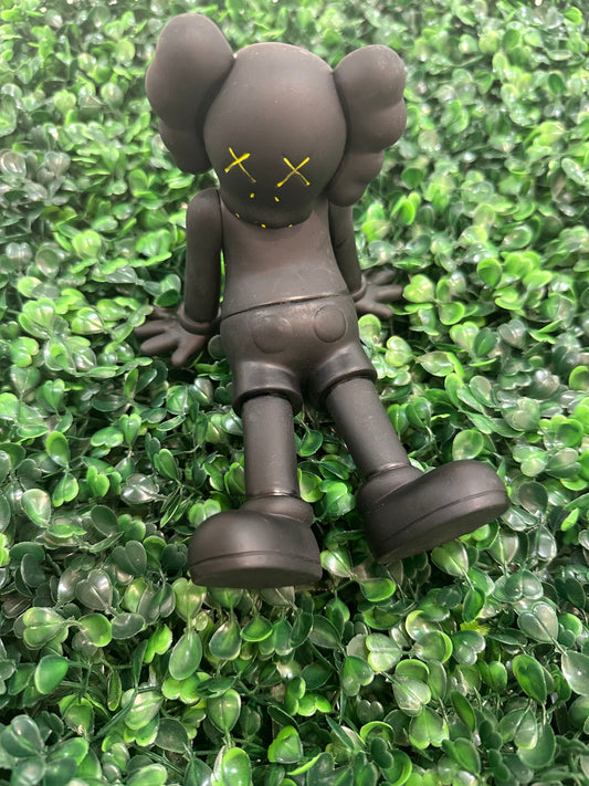 Kaws Black Sitting Down Figure